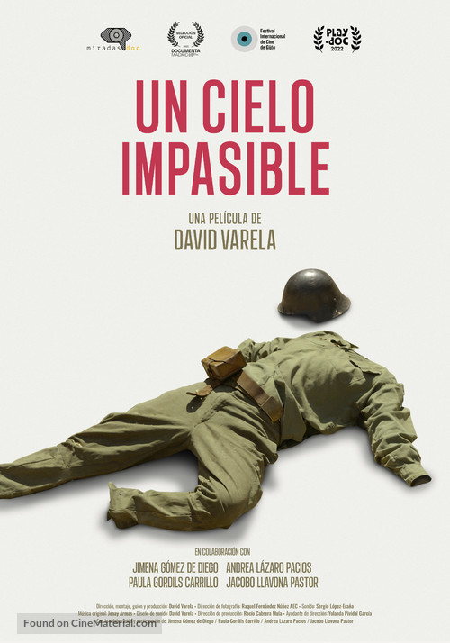 Un Cielo Impasible - Spanish Movie Poster