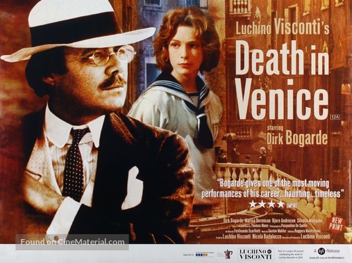 Morte a Venezia - British Movie Poster