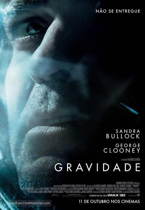 Gravity - Brazilian Movie Poster