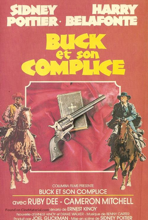Buck and the Preacher - French VHS movie cover