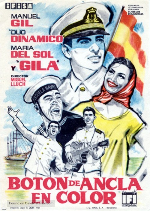 Bot&oacute;n de Ancla - Spanish Movie Poster