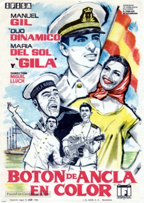 Bot&oacute;n de Ancla - Spanish Movie Poster