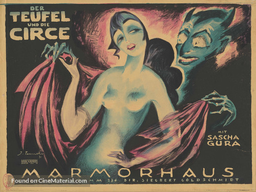 Teufel und Circe - German Movie Poster