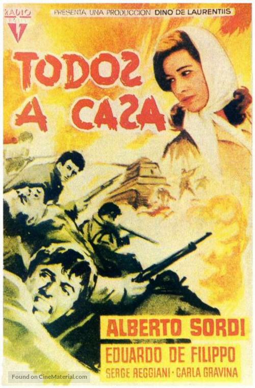 Tutti a casa - Spanish Movie Poster