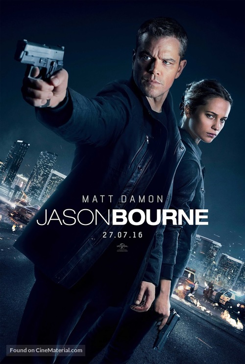 Jason Bourne - Philippine Movie Poster