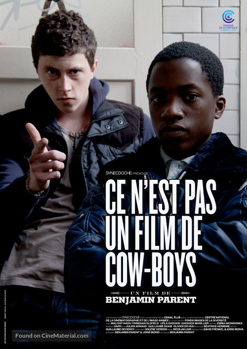 Ce n&#039;est pas un film de cow-boys - French Movie Poster