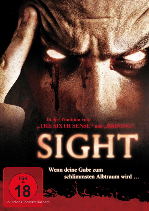 Sight - German DVD movie cover