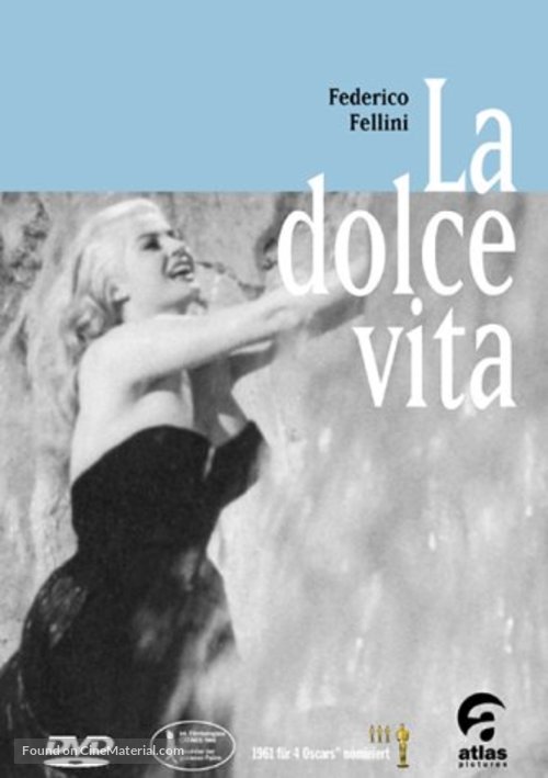 La dolce vita - Italian DVD movie cover