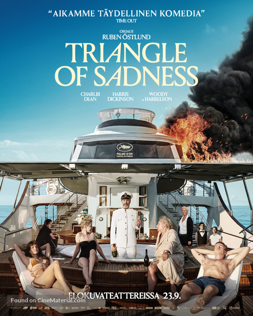 Triangle of Sadness - Finnish Movie Poster