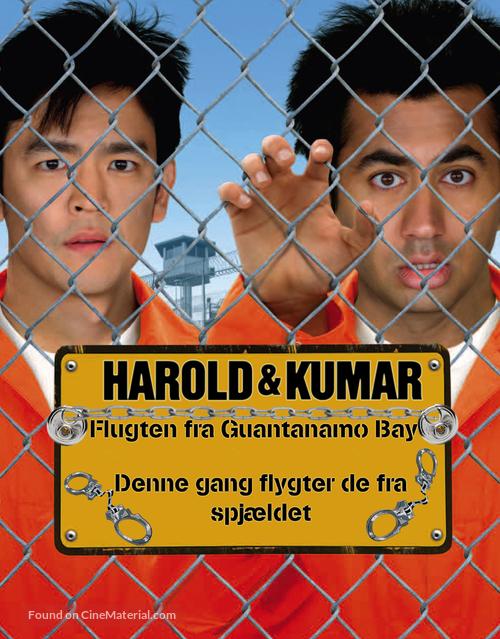 Harold &amp; Kumar Escape from Guantanamo Bay - Danish poster