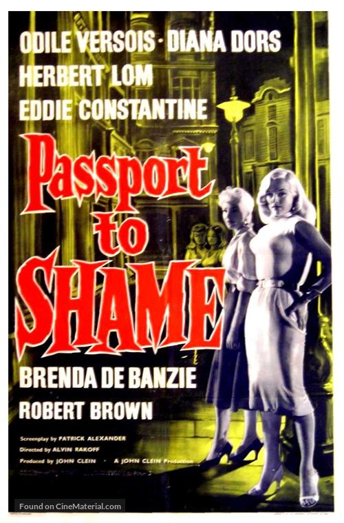 Passport to Shame - British Movie Poster
