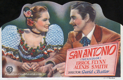 San Antonio - Spanish Movie Poster