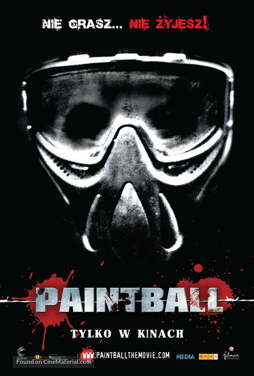 Paintball - Polish Movie Poster