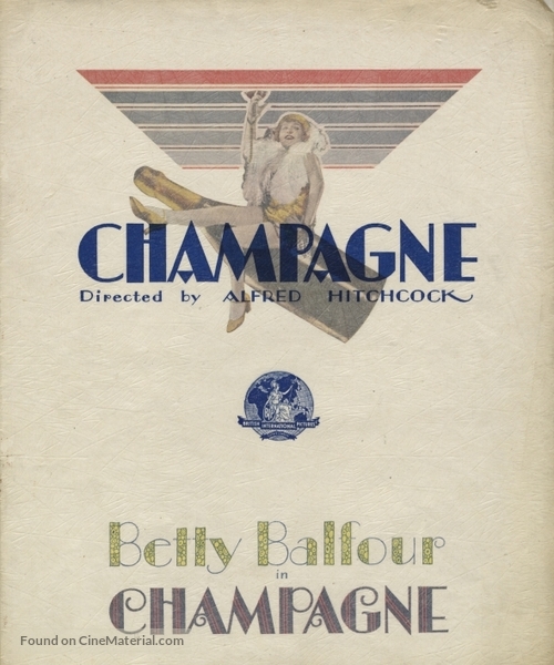 Champagne - British Movie Poster