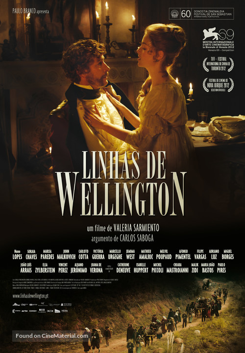 Linhas de Wellington - Portuguese Movie Poster