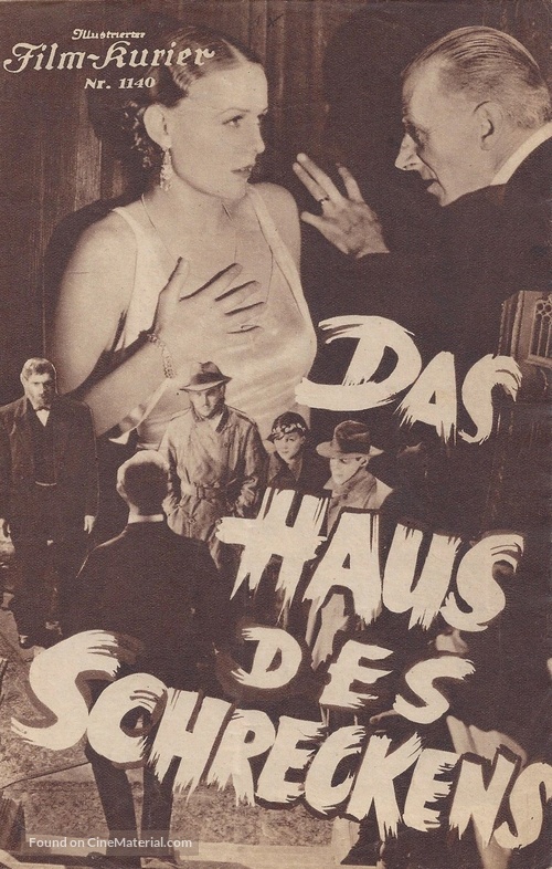 The Old Dark House - German poster