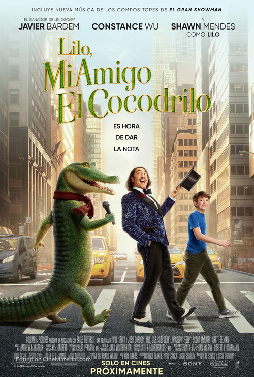 Lyle, Lyle, Crocodile - Spanish Movie Poster