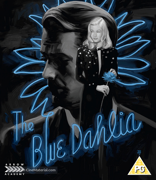 The Blue Dahlia - British Blu-Ray movie cover