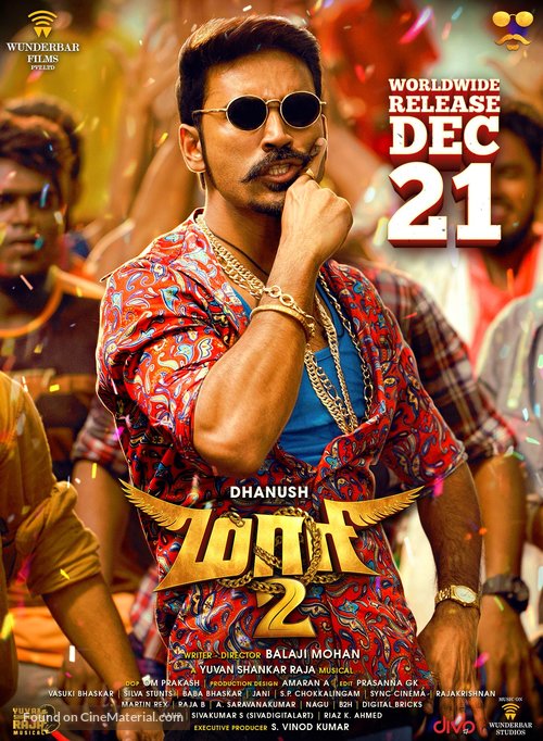 Maari 2 2018 Indian movie poster