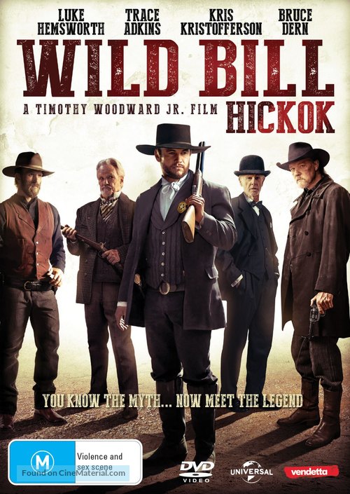 Hickok - Australian DVD movie cover