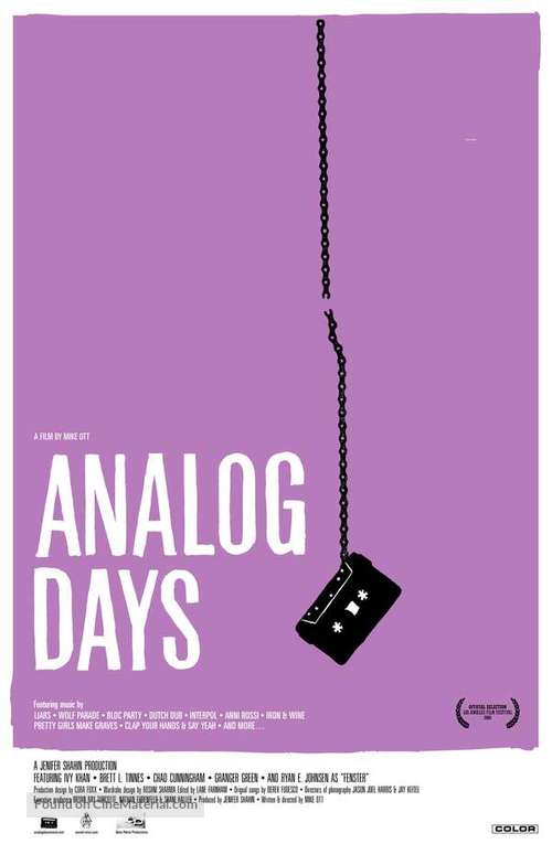 Analog Days - poster