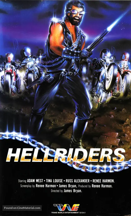 Hell Riders (1984) movie cover