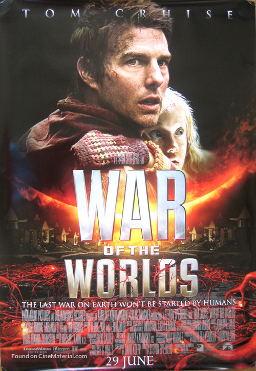 War of the Worlds 2005 Tom Cruise Sci-Fi Japanese Chirashi Mini Movie Poster B5 