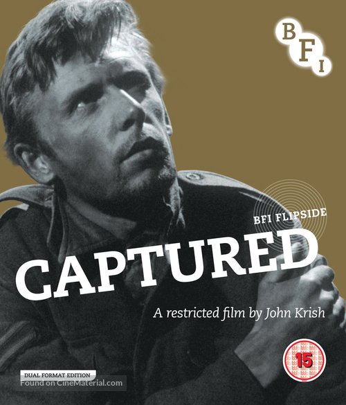 Captured - British Blu-Ray movie cover