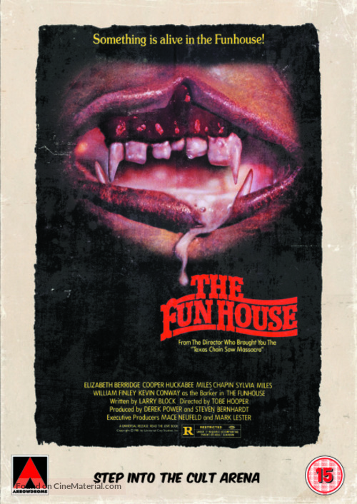 The Funhouse - British DVD movie cover