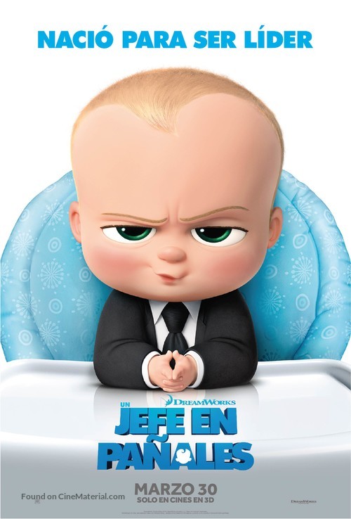 The Boss Baby - Colombian Movie Poster