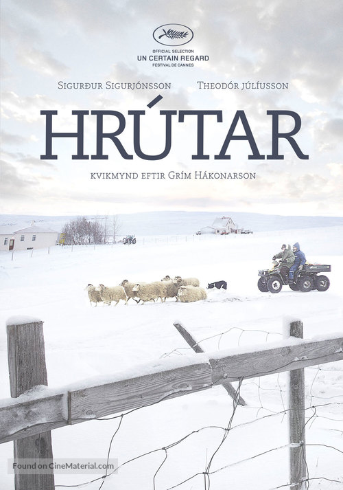Hr&uacute;tar - Icelandic Movie Poster