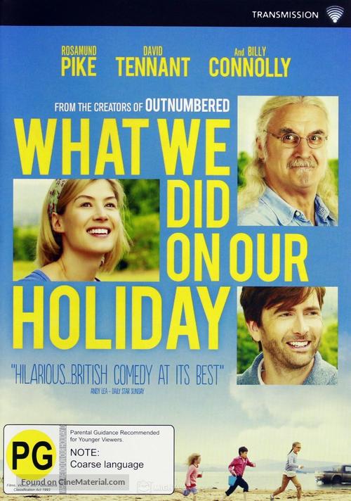 What We Did on Our Holiday - New Zealand DVD movie cover