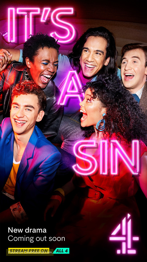 &quot;It&#039;s a Sin&quot; - British Movie Poster