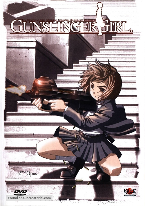 &quot;Gunslinger Girl&quot; - French DVD movie cover
