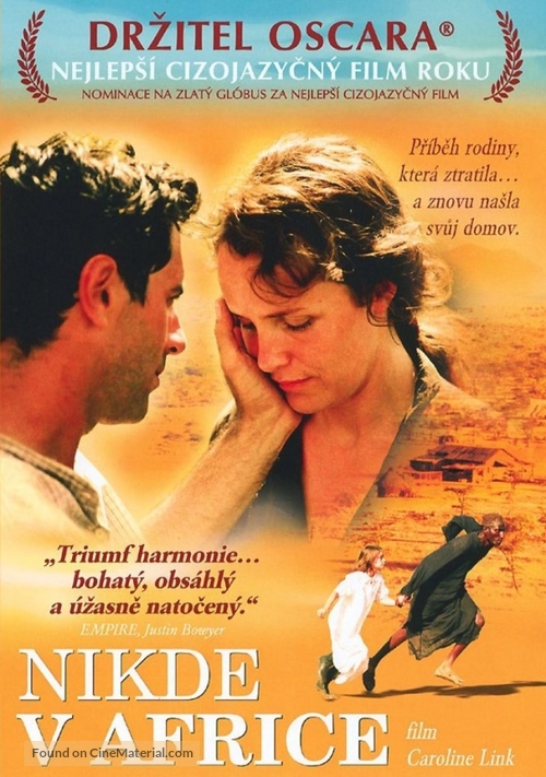 Nirgendwo in Afrika - Czech DVD movie cover