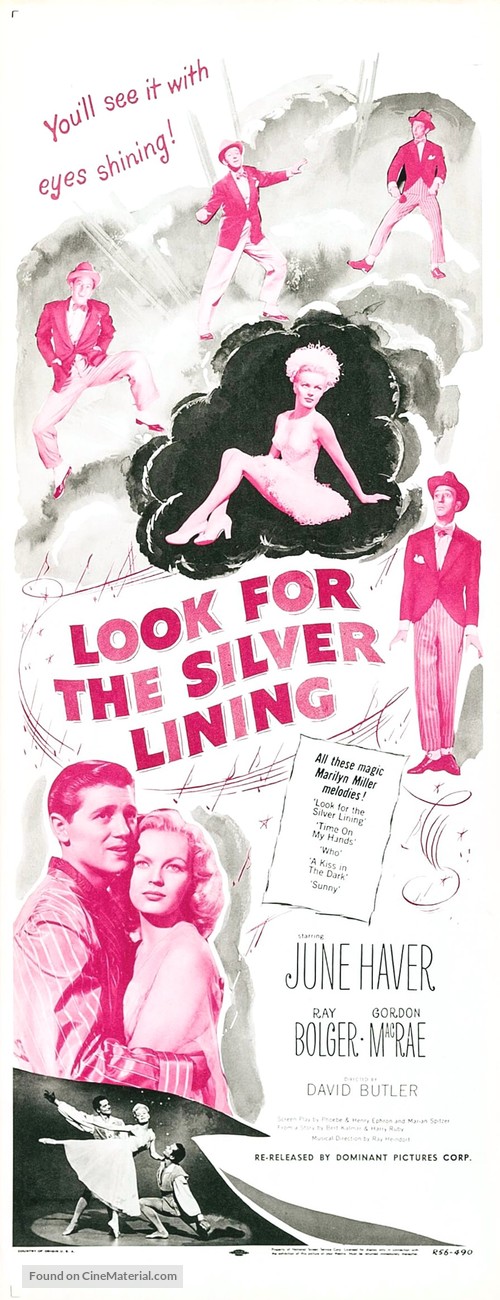 Look for the Silver Lining - Re-release movie poster