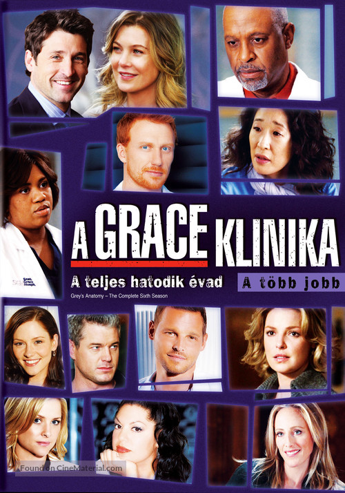 &quot;Grey&#039;s Anatomy&quot; - Hungarian Movie Cover