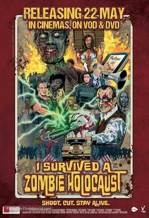 I Survived a Zombie Holocaust - New Zealand Movie Poster