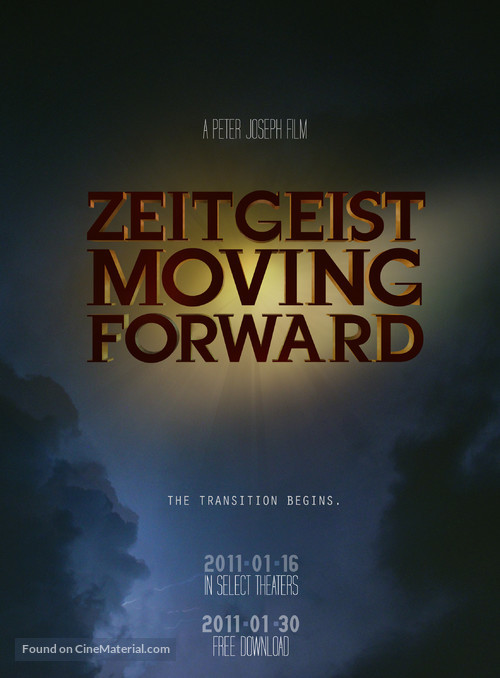 Zeitgeist: Moving Forward - British Movie Poster