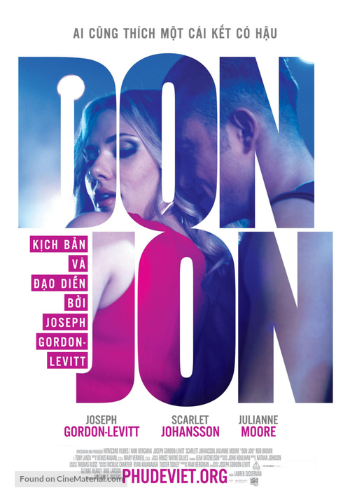 Don Jon - Vietnamese Movie Poster