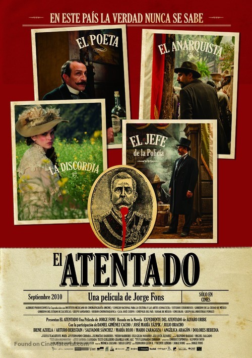 El atentado - Mexican Movie Poster