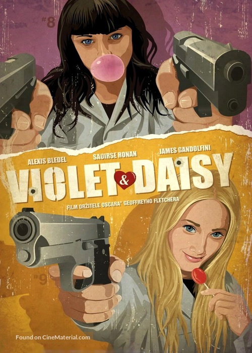 Violet &amp; Daisy - Czech DVD movie cover