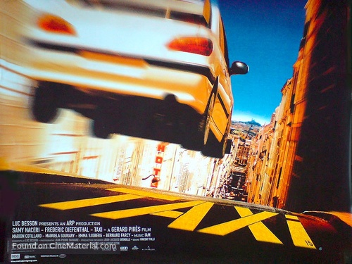 Taxi - British Movie Poster