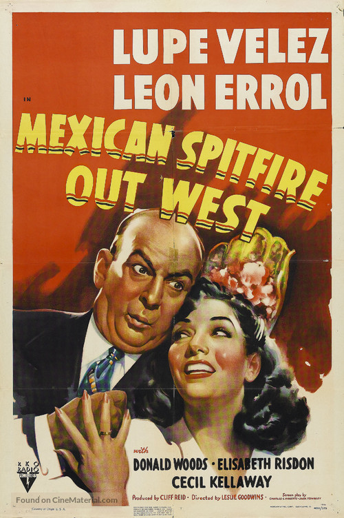 Mexican Spitfire Out West - Movie Poster