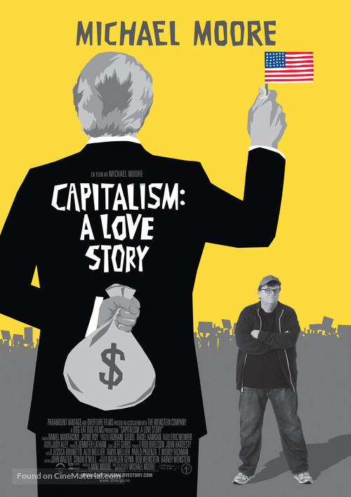 Capitalism: A Love Story - Norwegian Movie Poster