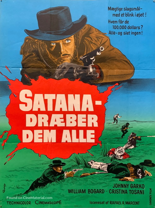 Un par de asesinos - Danish Movie Poster