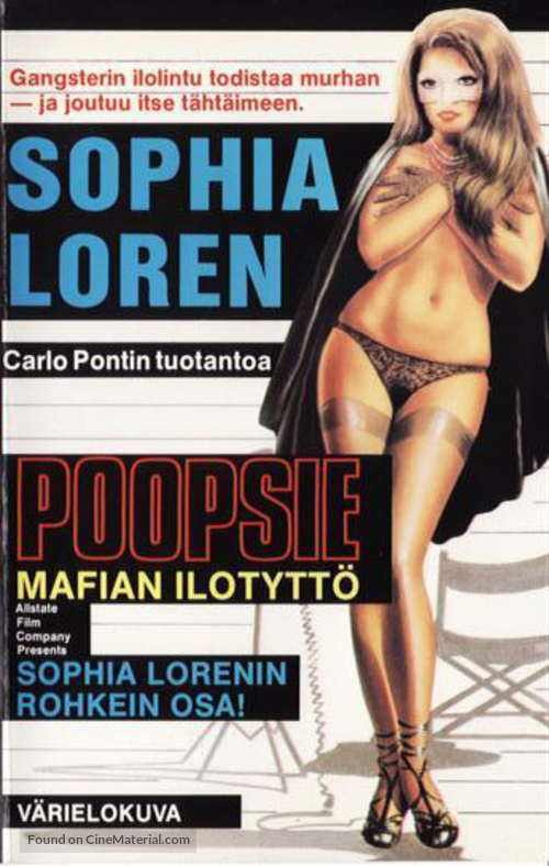 La pupa del gangster - Finnish VHS movie cover