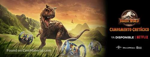 &quot;Jurassic World: Camp Cretaceous&quot; - Mexican Movie Poster