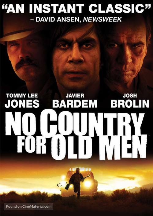 No Country for Old Men - DVD movie cover