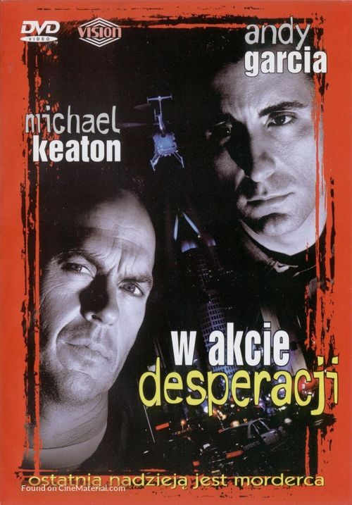 Desperate Measures - Polish DVD movie cover